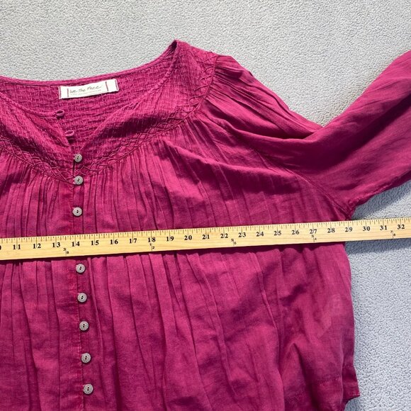 Women's Pink Blouse - Picture 8 of 14